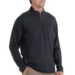 Free Fly Heritage Quarter Zip Mens